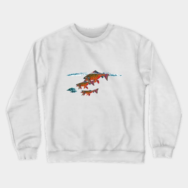 Arctic Hunters Crewneck Sweatshirt by MikaelJenei